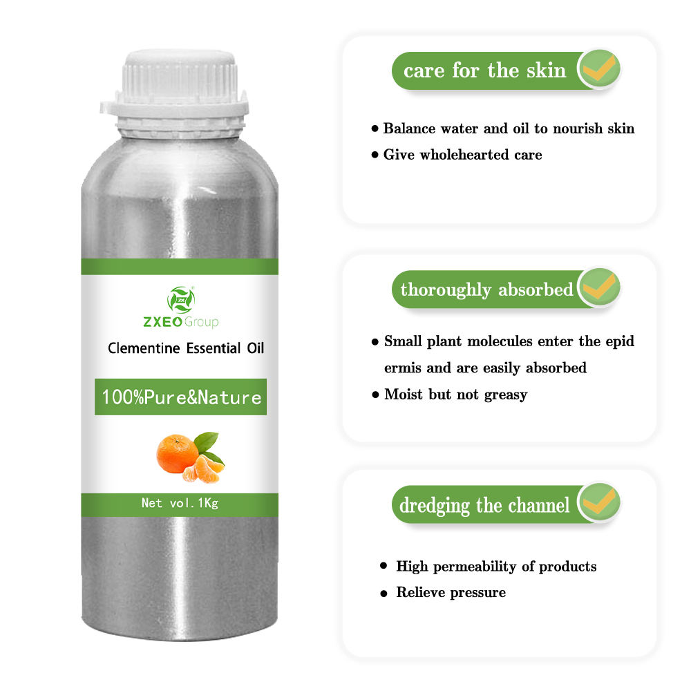 Aceite esencial de clementina 100% puro y natural Aceite de bluk de alta calidad BLUK Oil para compradores globales El mejor precio