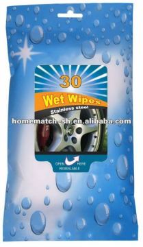 stainless steel wipe dispenser, wet wipe