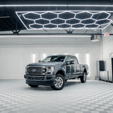 Gonengo Professional Hex Light: Modern 6500K LED Ceiling Lighting for Cars
