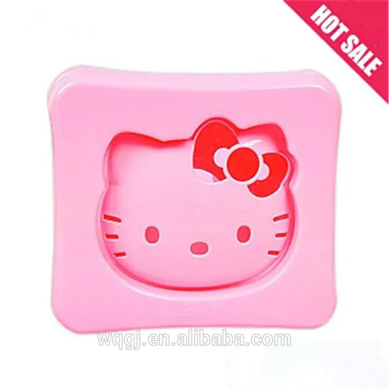 Unique Large Cat Shape plastic Sandwich Mould Bread Cutter Cake Mold