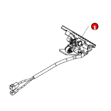 WA200-6 Loader Pedal Assembly 702-16-07022