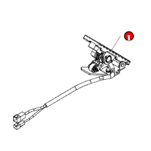 WA200-6 Loader Pedal Assembly 702-16-07022