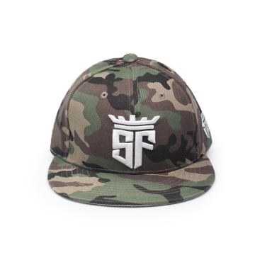 Tudung Snapback Sulaman Kain Kapas Twill Tersuai