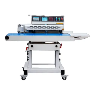 LY-210GP Vertical Heat Sealer - Heavy Duty Plastic Bag Sealing Machine with Ink Jet Printer