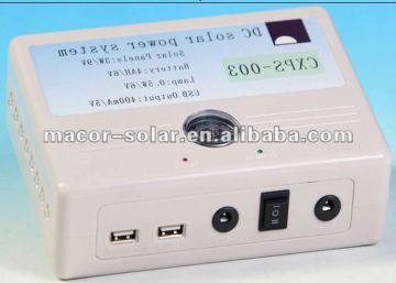 3W Solar System For Lighting and Moblie Charging