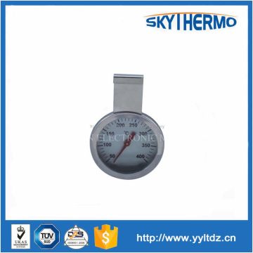 thermometer on wall stainless steel 304 hanging type bimetal fridge freezer thermometer