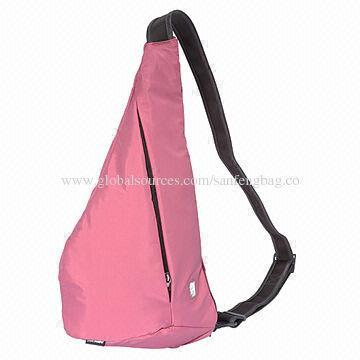 Triangle Cross Body Bag, Various Colors Available with 16*9*3-inch Size