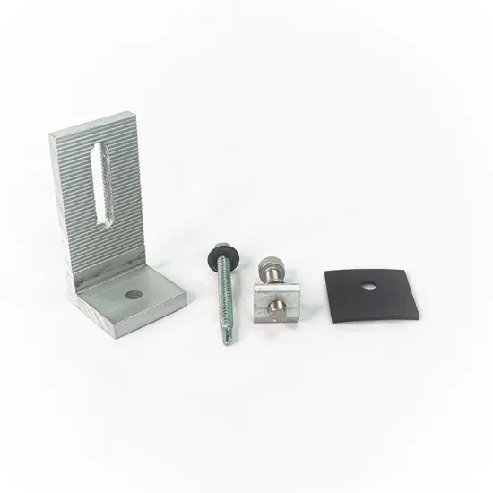 Aluminum Angle Roof Mounting Brackets for Solar Panel Systems - L Feet