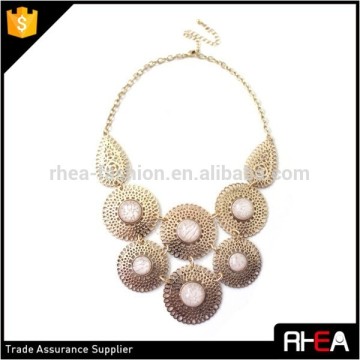 6 Pieces Hoop Alloy Accessory Crack Indian Design Necklace Bangle and Earring Jewelry set