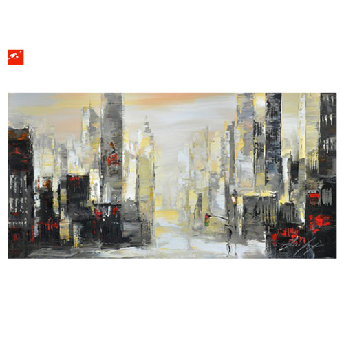 Abstract Big City Vibe Wall Art