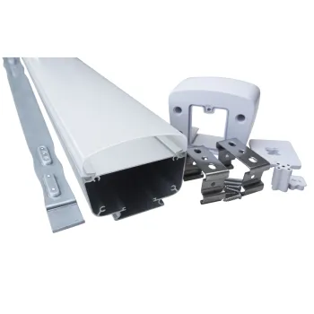 IP65 LED linear light PC diffuser Aluminum extrusion fittings