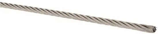 304 stainless steel wire rope 1x19 1.2mm