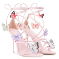 Fashion Forward Sandals with Exquisite Butterfly Accents