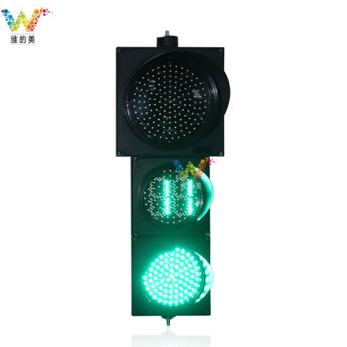 Roadside countdown combination LED warning traffic light