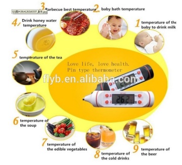 Digital Thermometer with Stainless Steel Sensorprobe