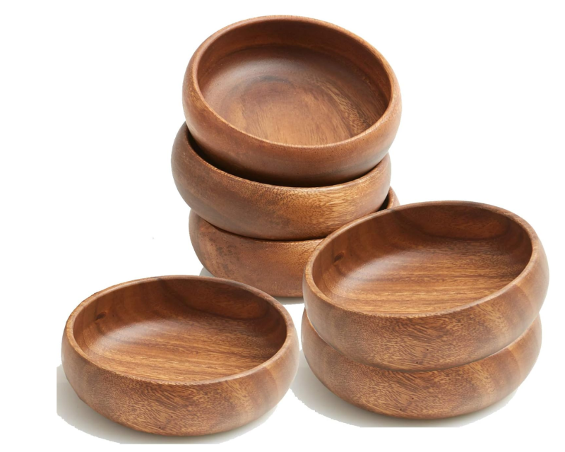 Handcrafted Wooden Bowl for Serving and Decor