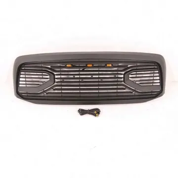 Gobison Front Car Grille with Light for 2006-2008 Dodge RAM 1500 Bumper Grille