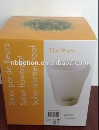 2015 the newest LED flower pot LED pot flower pot plastic flower pot garden planter