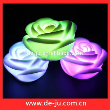 Transparent Plastic Holiday Rose Gift Flower Lights