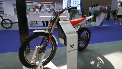 CQHZJ Wholesale Arctic Leopard Electric Dirt Bike