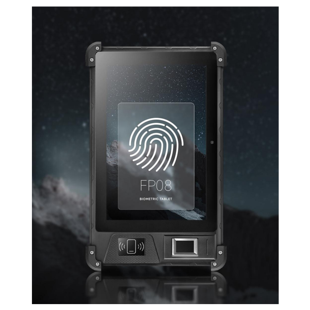 Waterproof, firm and durable biometric tablet