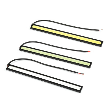 مصابيح سيارة DRL مقاوم للماء ساطعة ساطعة DRL DRL - 2 PCS COB LED LED أثناء النهار