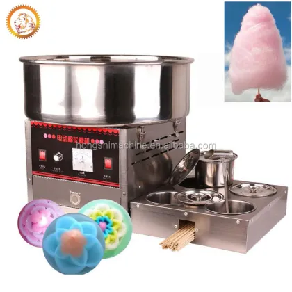 Cotton Candy Floss Making Machine - The Most Popular Street Snack