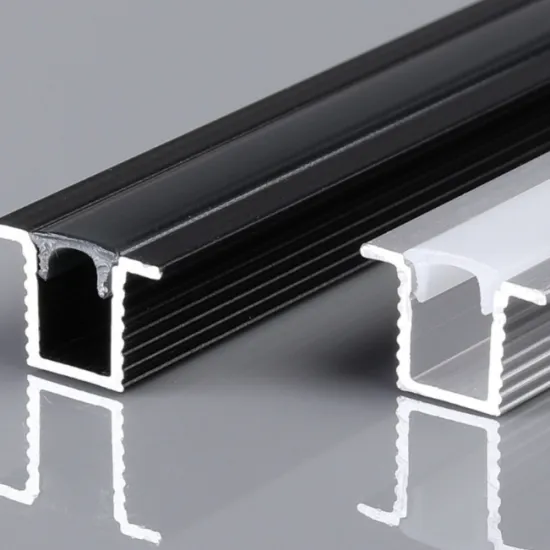 Silver or Black Aluminum Profile for Recessed LED Light Strips