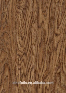 Printing hot stamping foil for PU PVC leather in 2016 China wood design