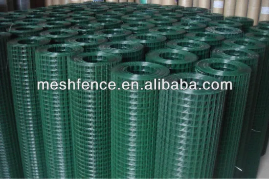 excellent ductility and elasticity PVC coated welded wire mesh