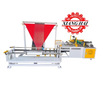 Plastic Film Slitting and Triangle Folding Rewinding Machine for PP/PE/OPP/BOPP