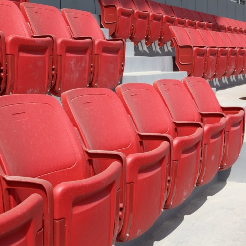 Folding Stadium Plastic Chairs for Football Matches