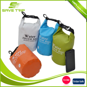 2016 new 1.5L 5L Ultralight Waterproof Custom Logo Dry Bag Outdoor Bags for Travel Drifting Kayaking Swimming Sport Hiking Camp