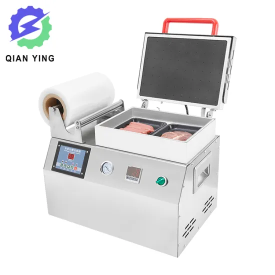 Automatic Heat Vacuum Sealer Machine for Meat and Fruit Trays