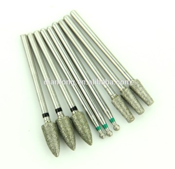 HP coated polishing dental burs diamond