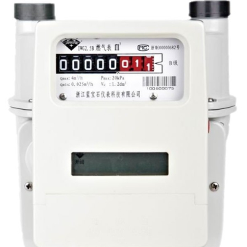 ICG1.6B Sapphire Diaphragm Household Aluminum Case IC Card Prepaid Intelligent Gas Meter: Advanced Home Gas Management Solution