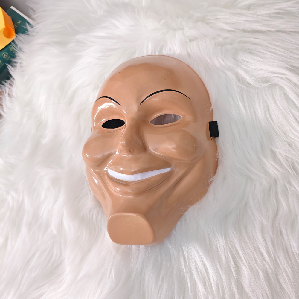 Halloween Human Face Smile Mask