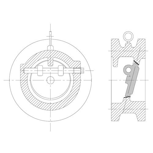 Tilting-disc Wafer Check Valve