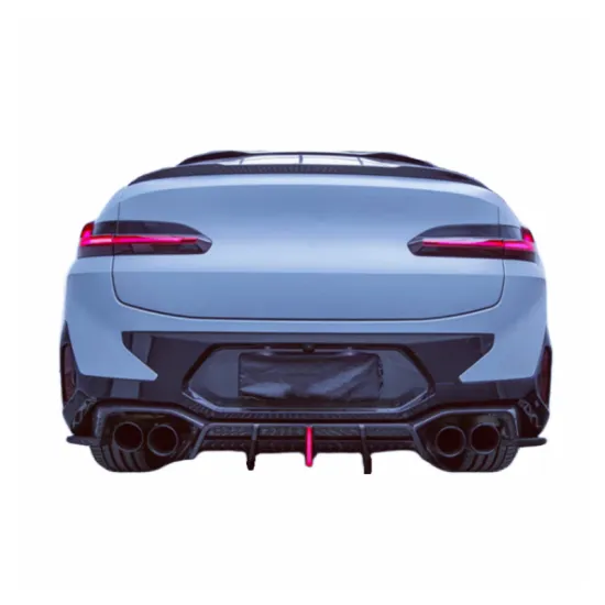 AE Style Carbon Fiber Rear Diffuser and Bumper Deflector Kit for B/X3M F97, X4M F98 2022