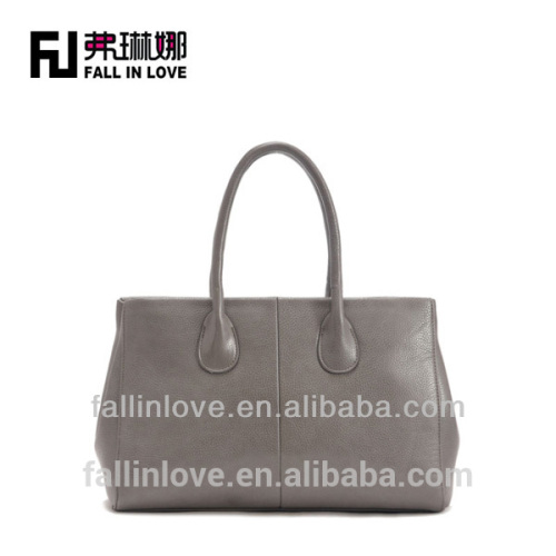 Cheap stocked high quality PU business women handbag PU bags lady leather tote bag