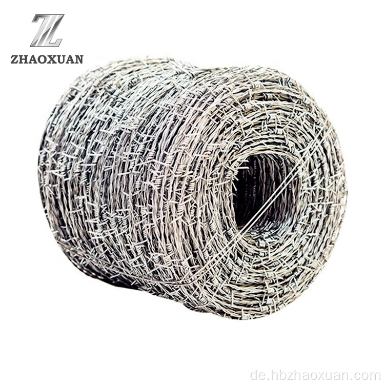 Edelstahl mit niedrigem Preis verzinkter Stacheldraht