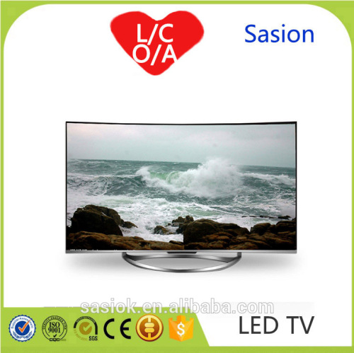 hot sale 65 inch Smart lcd curved assembly line led display big screen tv