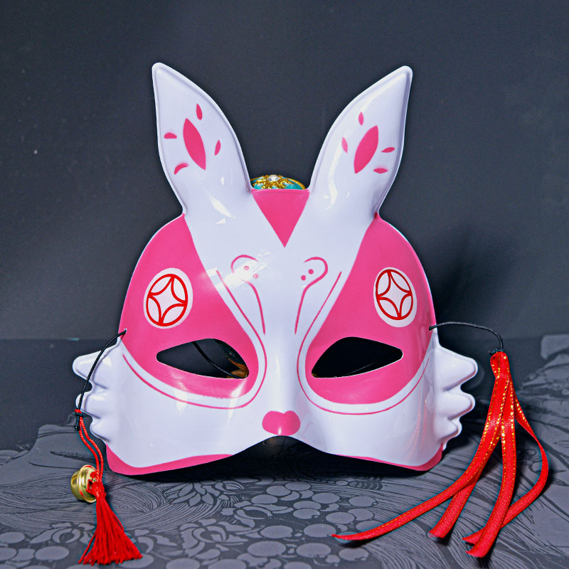 Rabbit Head Glowing Cosplay Mask