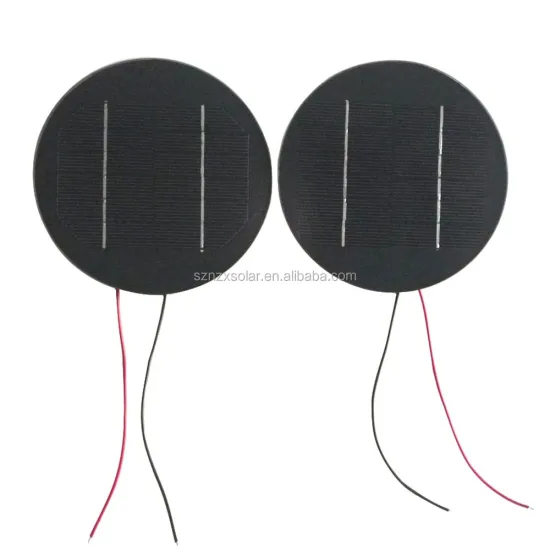 Factory Direct Quality Customized 5V, 6V, 9V 1.2W Round Solar Panels for Lawn, Garden, and Outdoor Lighting - CE & ROHS Certified