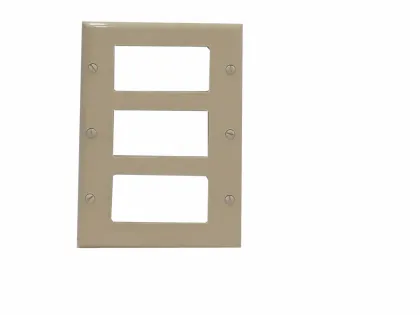 3 Gang Decora Switch Plate