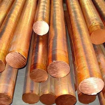 Pure copper rod round brass copper rod