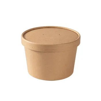 Wholesale Kraft Paper Bowls for Fast Food and Take Out Packaging