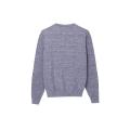 Men's Knitted Slim Fit V-neck Pullover Cotton/Nylon Sweater