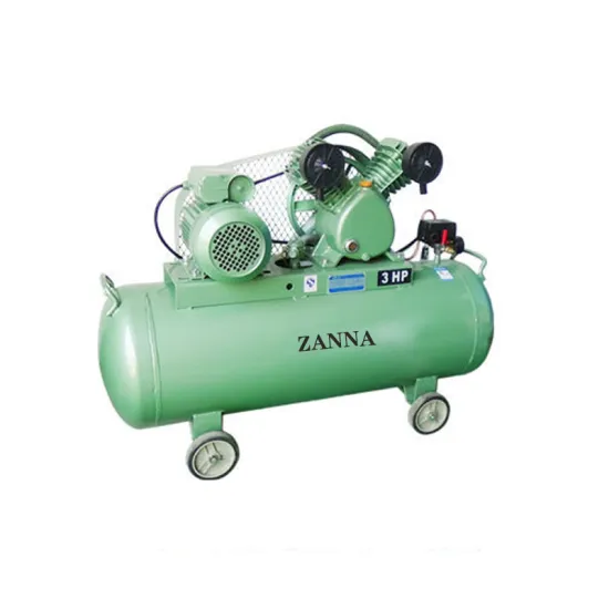 belt drives the air compressor quizlet