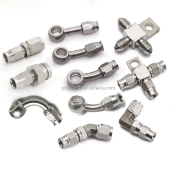 Stainless Steel Braided PTFE Brake Line Fittings & Hoses